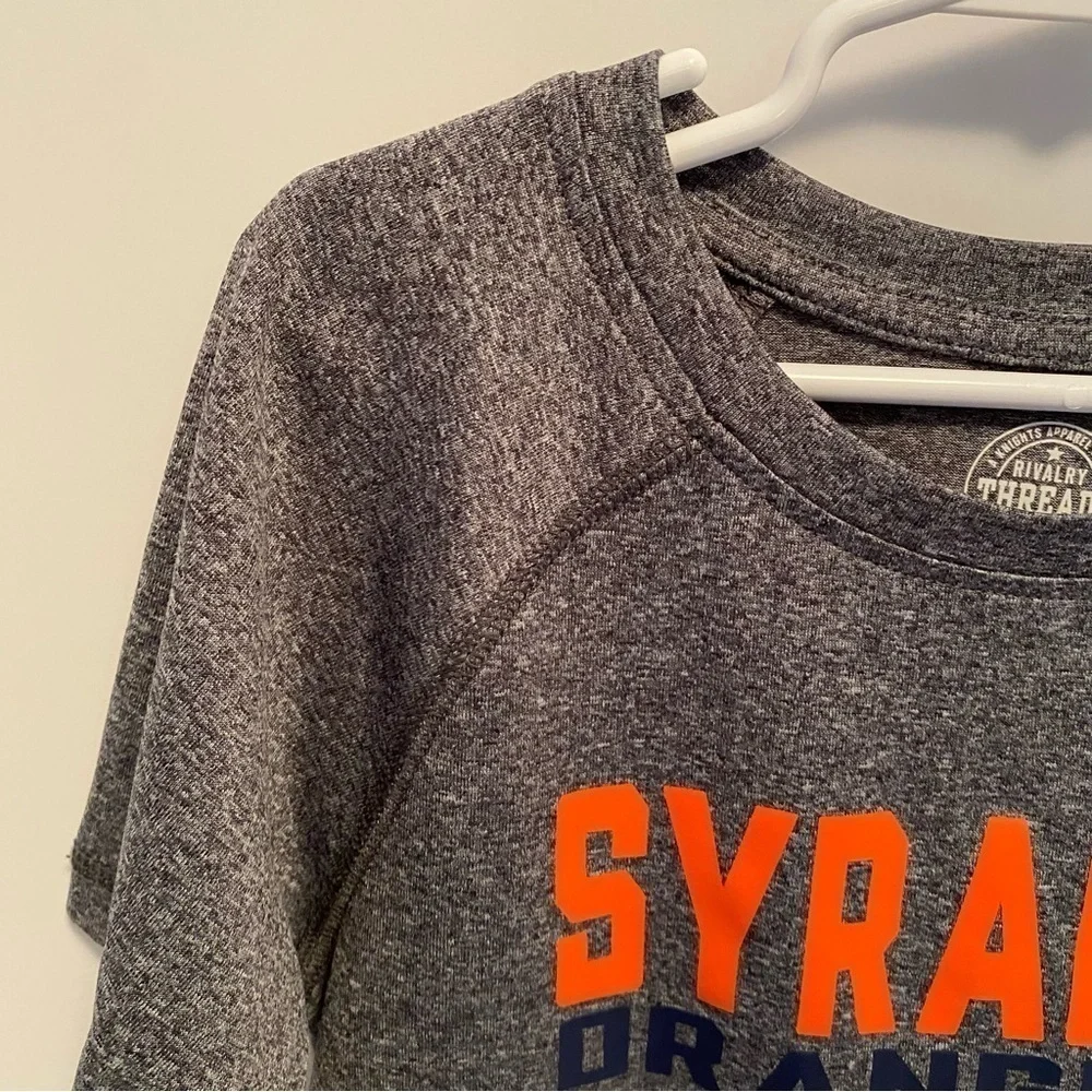 𝅺Rivalry Threads 91 Boys Short Sleeve Syracuse Orange T-Shirt Size Small 6/7
